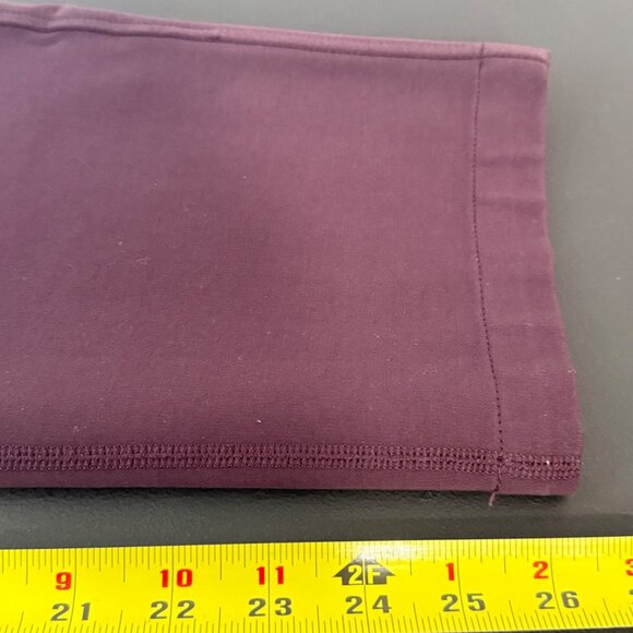 Lululemon Trousers Womens 12 Purple Go City Trek Mid Rise Ponte Stretch Travel - Picture 10 of 15